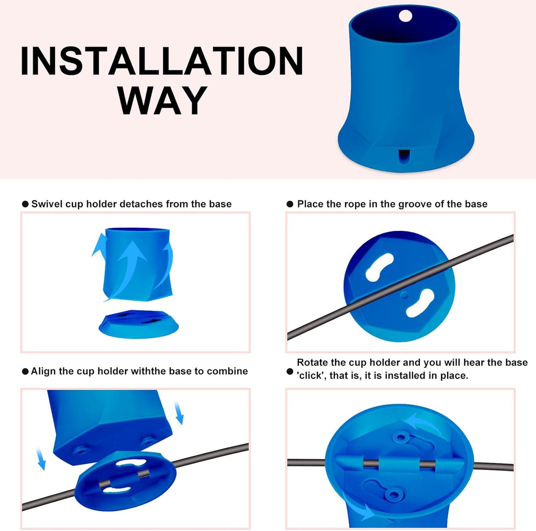 Paddle Board Cup Holder - Blue image 2