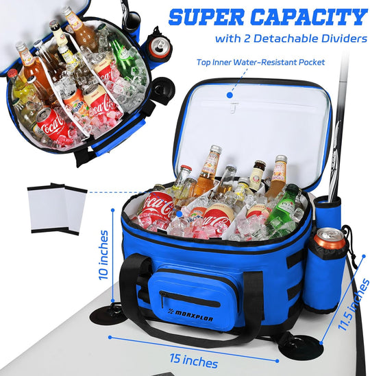 Waterproof Shell Paddle Board Cooler - Blue image 2