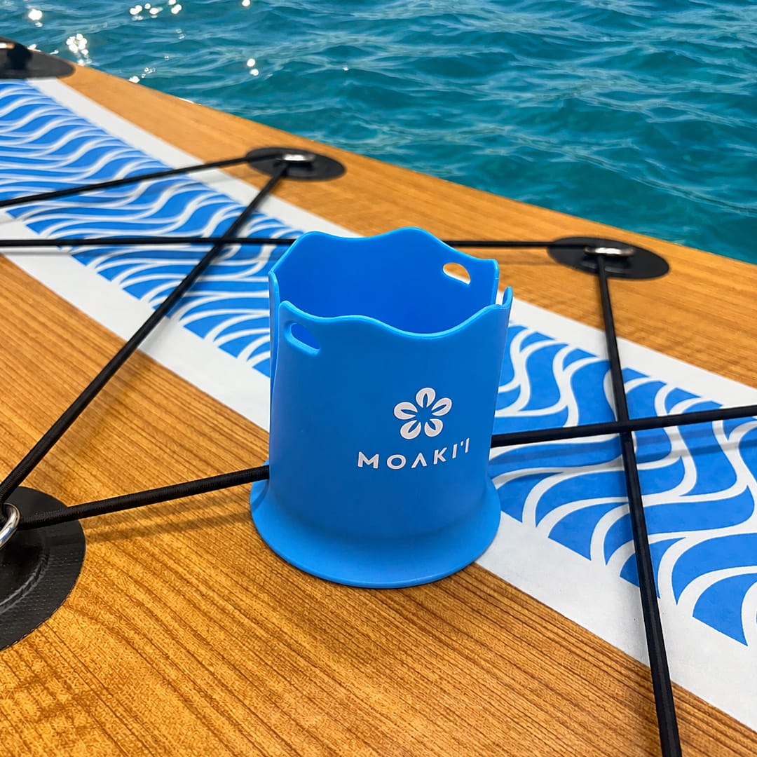 Floating SUP & Kayak Cup Holder - Blue