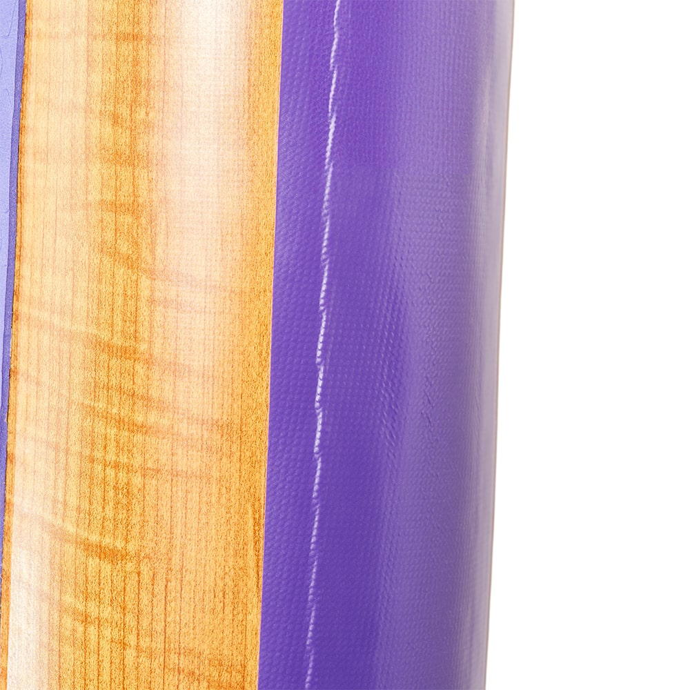 Side profile of the Moaki'i Pathfinder showing the durable double-layer rail construction and wood-grain finish.