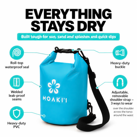 5L Waterproof Dry Bag (Blue)