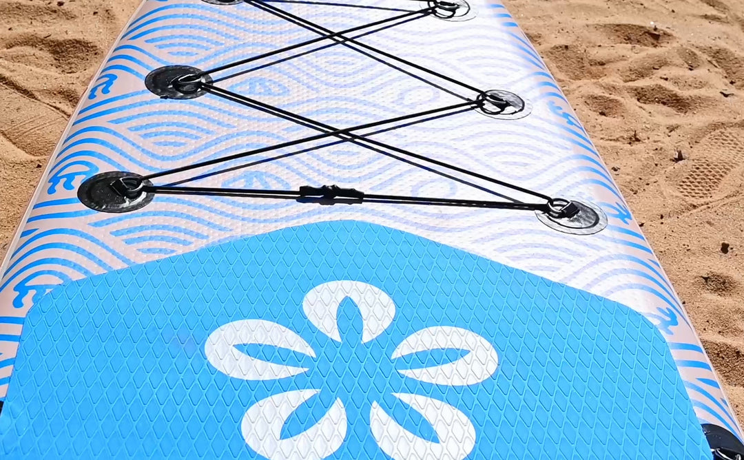 TREKKER - Inflatable Paddle Board (Blue/Blush) image 12