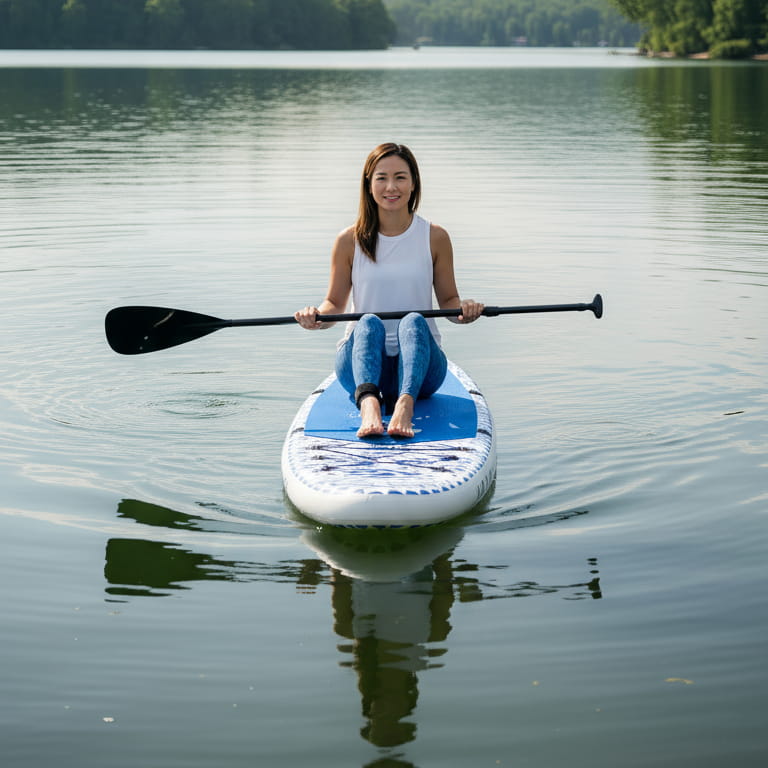 Height-Adjustable SUP Paddle