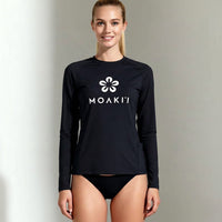 Moaki'i UPF 50+ Sun Shirt for Women (Black)