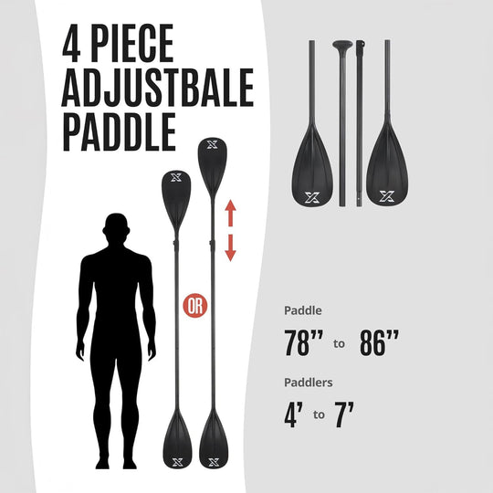 Paddle Board Paddle - Double-Blade, Adjustable image 1
