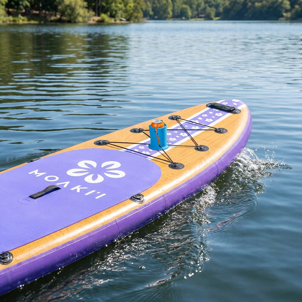 Floating SUP & Kayak Cup Holder - Blue