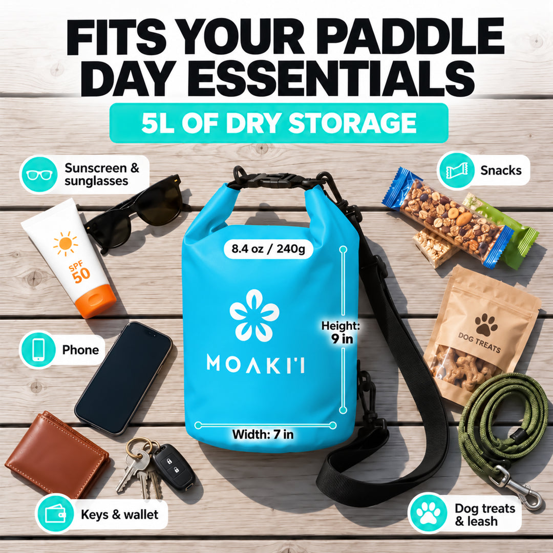5L Waterproof Dry Bag (Blue)